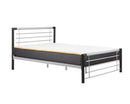 Faro Small Double Bed - Black