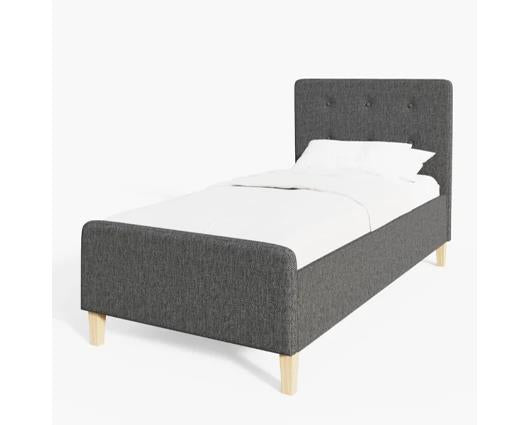Ashbrook Single Ottoman-Dark Grey