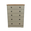 Corona Classic 5 drawer chest of drawers