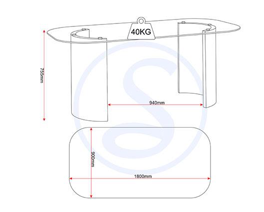 MODENA & AVERY DINING SET (X4 CHAIRS) - CREAM/GREY VELVET