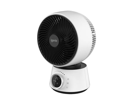Igenix 9 Inch Digital Turbo Air Circulator Fan - White