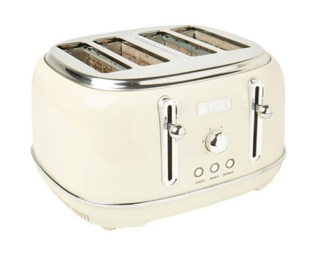 Haden Highclere 4 Slice Toaster Cream