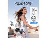 Rechargeable USB Desk Fan - Black