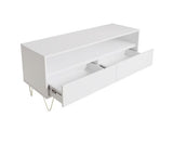 Maeve TV Stand with 2 Drawers- White