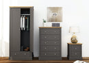 Dagwood 5 Drawer Chest Charcoal