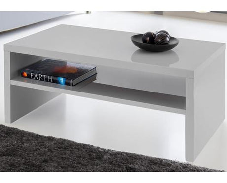 Milo High Gloss Coffee Table-Grey