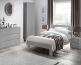 Empire 2 Drawer Bedside - Grey