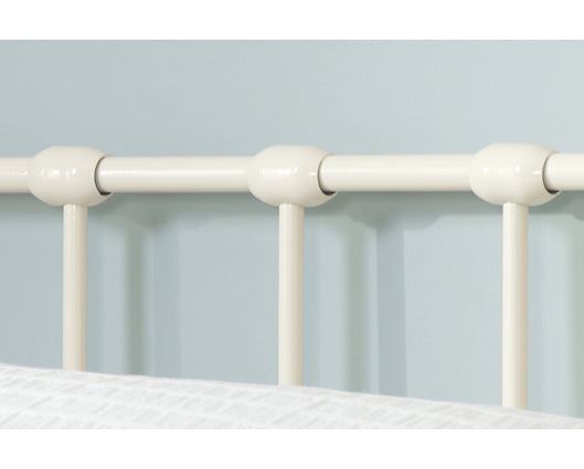 Jessica Single Bed- Cream