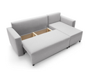 Otto Right Hand Facing Corner Sofa - Light Grey