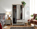 Lachlan 3 Door 2 Drawer Wardrobe
