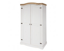Corona White 2 Door Wardrobe