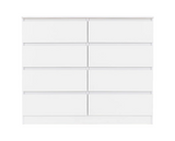 Marcus 8 Drawer Chest - White