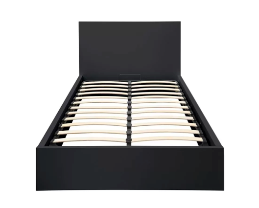 Oslo Double Ottoman Bed - Light Grey