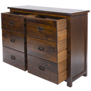 Ballard 3+3 Drawer Wide Chest
