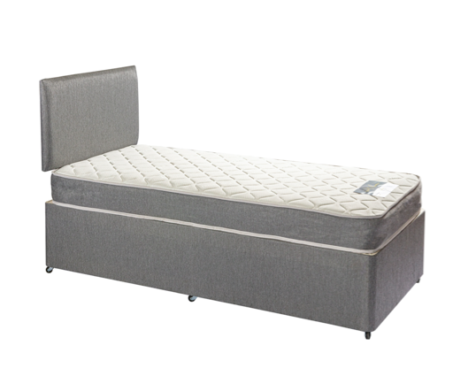 Sandringham Divan and Mattress Set + Headboard- Single