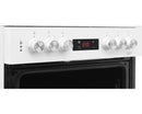 Beko KDC653W 60cm Double Electric Cooker with Ceramic Hob