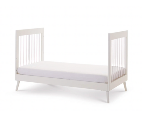 Maura 2 Piece Room Set - White with Acrylic