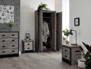 Baxter 4 Piece Bedroom Set-Grey