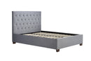 Cai King Size Bed-Grey