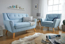Landon Medium Sofa Duck Egg Blue