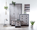 Baxter 4 Piece Bedroom Set-Grey