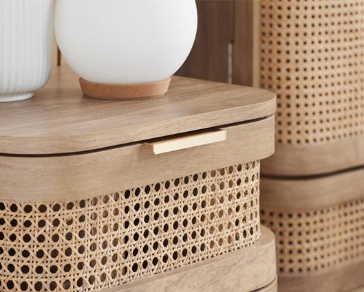 Noah 1 Drawer Bedside