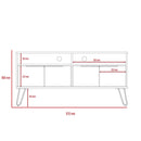 Nexus Wide Screen TV Rack with 4 Doors