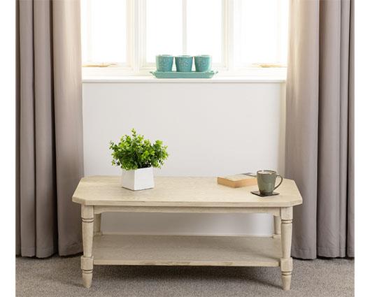 CHANTILLY COFFEE TABLE - ANTIQUE CREAM