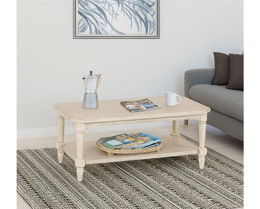CHANTILLY COFFEE TABLE - ANTIQUE CREAM