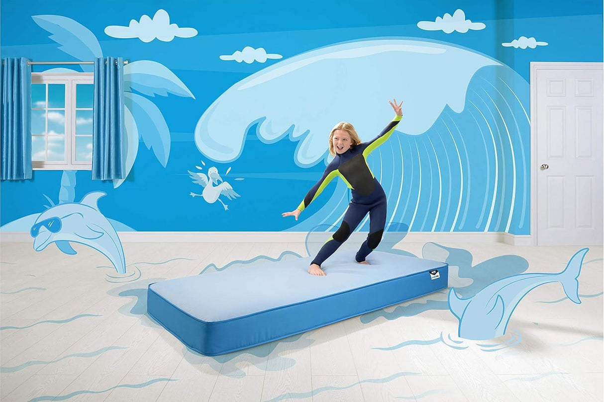 Jay-Be Simply Kids Waterproof Anti-Microbial Foam Free Sprung Mattress-Single