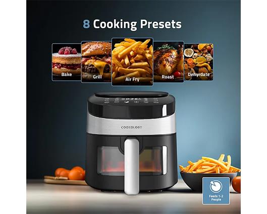 Cookology 7.2L Air Fryer with Viewing Window