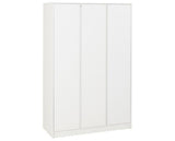 MALVERN 3 DOOR WARDROBE BEDROOM SET - WHITE