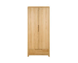 Curvus 2 Door 1 Drawer Wardrobe