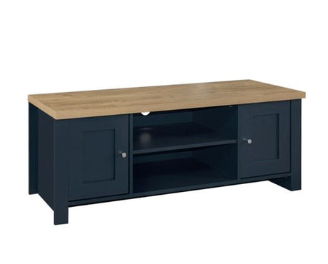 Harper Large TV Unit-Navy