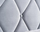Luxton Double Ottoman Bed-Grey