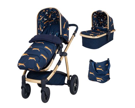 Wow 2 Pram & Accessories Bundle - On The Prowl
