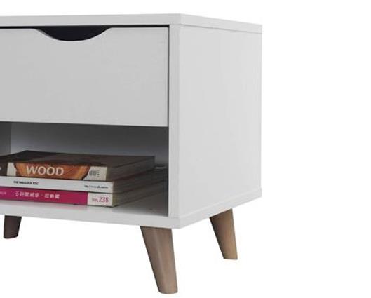 Pexton Nightstand with 1 Drawer