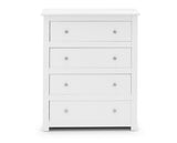 Cassini 4 Drawer Chest-White