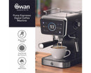 Swan Pump Espresso Digital Coffee Maker