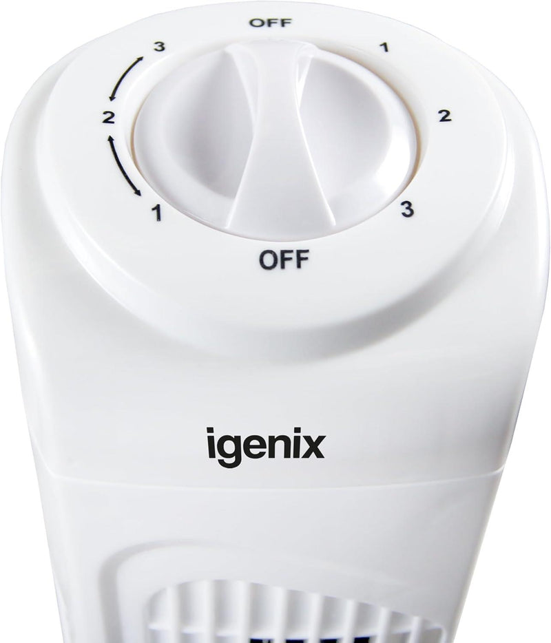Igenix 29" Tower Fan - White