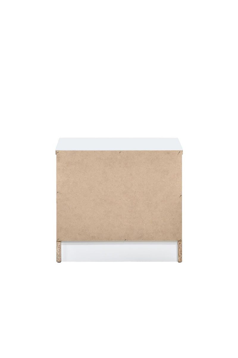 Highbury 1 Drawer Bedside - White