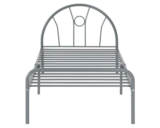 Nova Single Bed - Silver