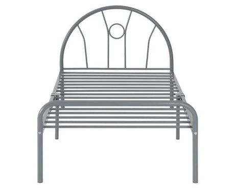 Nova Single Bed - Silver