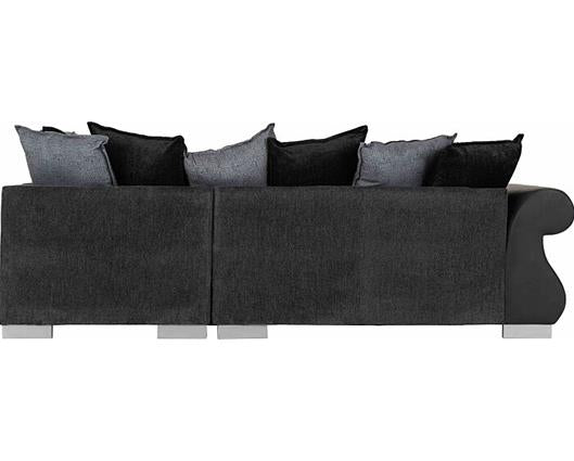 Elsa Right Hand Facing Corner Sofa - Dark Grey