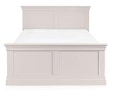 Clermont Bed Light Grey - Double