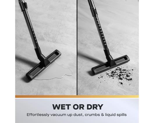 Daewoo 20L Wet & Dry Cylinder Vacuum Cleaner