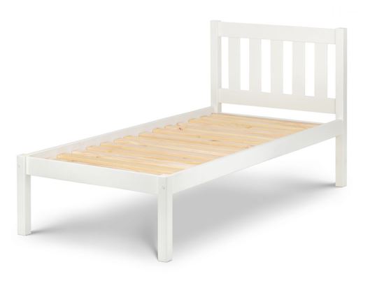 Luna Double Bed - Surf White