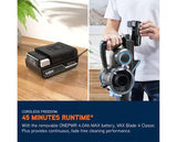 VAX Blade 4 Classic Plus Cordless Vacuum Cleaner - Graphite & Blue