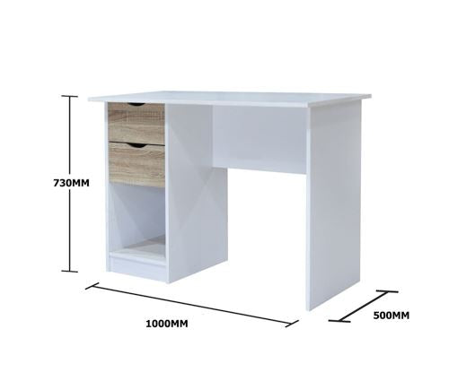 Pexton Desk with 2 Drawers