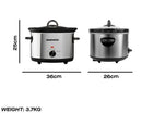 3.5L Slow Cooker Stainless Steel